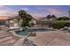 Backyard with pool, and a patio at 512 W Encinas St, Gilbert, AZ 85233