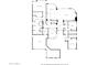 Detailed floor plan showcasing the layout of the bedrooms, bathrooms, living room, kitchen and garage at 5291 S Bradshaw Pl, Chandler, AZ 85249