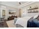 A secondary view of the main bedroom featuring a TV and decor at 5291 S Bradshaw Pl, Chandler, AZ 85249