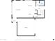 Floor plan displaying kitchen, dining area, living room, foyer, and garage layout at 717 N Abalone Ct, Gilbert, AZ 85233