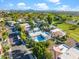 Neighborhood aerial view with a golf course in the background on a sunny day at 8653 S 51St St # 2, Phoenix, AZ 85044