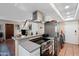 Well-equipped kitchen with stainless steel appliances and a functional breakfast bar at 8653 S 51St St # 2, Phoenix, AZ 85044