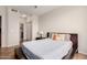 The bedroom has a closet and connects to an ensuite bathroom at 9820 N Central Ave # 321, Phoenix, AZ 85020