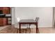 Cozy dining area next to the kitchen, perfect for intimate meals and gatherings at 9820 N Central Ave # 321, Phoenix, AZ 85020