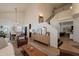 Spacious living area with elegant decor, high ceilings, and open floor plan at 1125 S Larkspur St, Gilbert, AZ 85296