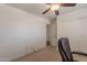 Versatile office space with a chair, closet, and ample space to customize at 1125 S Larkspur St, Gilbert, AZ 85296