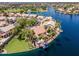 Lovely waterfront neighborhood showcasing a private dock and lush green space at 1241 W Lobster Trap Dr, Gilbert, AZ 85233