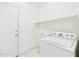 Laundry room featuring tile floors, shelving, and a washing machine hook up at 13431 N 30Th St, Phoenix, AZ 85032