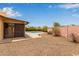 Well-maintained backyard area with a swimming pool and gravel at 1874 E Huntington Dr, Tempe, AZ 85282