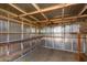 This shed features built-in shelving for storing tools and equipment at 1874 E Huntington Dr, Tempe, AZ 85282