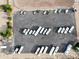 Birds eye view of RV storage and parking area with recreational vehicles parked at 20439 E Palomino Dr, Queen Creek, AZ 85142