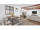 Bright dining room with modern decor and comfortable seating at 2241 N Nicklaus Dr, Mesa, AZ 85215