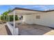 Exterior shot of covered parking area with storage and concrete driveway at 2241 N Nicklaus Dr, Mesa, AZ 85215