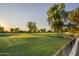 Expansive view of the green golf course with mature trees and serene ambiance at 23002 N Country Club Trl, Scottsdale, AZ 85255