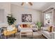 Cozy living room featuring plush seating and stylish accents at 2929 E Broadway Rd # 30, Mesa, AZ 85204