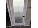 Charming frosted pantry door with decorative lettering at 3849 W Mauna Loa Ln, Phoenix, AZ 85053