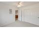 Cozy bedroom with a motivational quote and closet space at 4041 W Hackamore Dr, Phoenix, AZ 85083