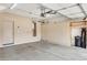 Spacious garage with storage and epoxy floors at 4041 W Hackamore Dr, Phoenix, AZ 85083