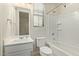 Bathroom featuring a white vanity, mirror, and a shower-tub combination at 4236 N 27Th St # 37, Phoenix, AZ 85016