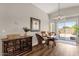 Eat in dining area with natural light and a table with seating for two at 4332 E Cassia Ln, Gilbert, AZ 85298