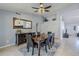 Inviting dining room with large mirror, decor, and ample natural light at 4407 W Avenida Del Sol --, Glendale, AZ 85310