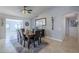Bright dining room featuring a large table set for eight with stylish decor at 4407 W Avenida Del Sol --, Glendale, AZ 85310