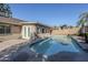Backyard pool with a modern home and manicured landscaping, perfect for relaxation and entertainment at 4407 W Avenida Del Sol --, Glendale, AZ 85310