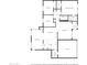 Detailed floorplan showcasing the layout of this lovely home with a kitchen, living room and three bedrooms at 4443 W Acoma Dr, Glendale, AZ 85306