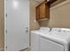 Bright laundry room with washer and dryer at 5342 S Citrus Ct, Gilbert, AZ 85298