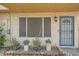 Inviting front entrance with secured door and decorative plants at 6304 N 47Th Ave, Glendale, AZ 85301