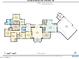 A detailed first-floor floor plan showcasing the layout of the home's rooms and dimensions at 700 N Dobson Rd # 34, Chandler, AZ 85224