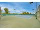Outdoor tennis courts with lighting and well maintained surface offer opportunities for exercise and friendly competition at 700 N Dobson Rd # 34, Chandler, AZ 85224