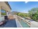 Spacious balcony overlooking the pool with seating and scenic views at 13250 N 13Th Ln, Phoenix, AZ 85029