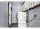 Functional laundry area with modern washer and dryer hookups at 4028 W El Camino Dr, Phoenix, AZ 85051