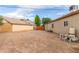 This expansive backyard offers limitless possibilities for creating your own outdoor paradise, with room for a garden and entertaining at 4446 W Kimberly Way, Glendale, AZ 85308