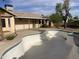 View of the large in-ground pool and covered patio at 664 N Glenview --, Mesa, AZ 85213