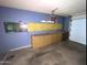 Inside of a garage featuring built-in cabinets and tool organizers at 664 N Glenview --, Mesa, AZ 85213