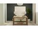 Stylish home office featuring a modern desk, elegant decor, and a serene workspace environment at 9739 W Catalina Dr, Phoenix, AZ 85037