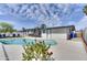 A sparkling pool is centrally located in the expansive backyard, perfect for entertaining at 1209 E Marigold Ln, Tempe, AZ 85288