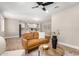 Inviting living room featuring wood flooring, and an open concept design at 1501 E Sheridan St, Phoenix, AZ 85006