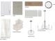 Image displays various interior design elements like cabinets, flooring, and lighting fixtures to inspire a buyer at 17574 W Monroe St, Goodyear, AZ 85338