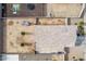 Overhead view of backyard, showcasing the roof, patio, landscaping possibilities, and more at 2614 S 120Th Ave, Avondale, AZ 85323