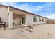 Spacious covered patio and backyard ready for customization and relaxation at 2614 S 120Th Ave, Avondale, AZ 85323