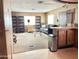The living room has an open layout that provides ample space for relaxing and entertaining at 318 S Crismon Rd # 65, Mesa, AZ 85208