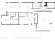 Detailed floorplan showcasing the layout of bedrooms, living areas, and the kitchen with attached garage at 3623 S 78Th Dr, Phoenix, AZ 85043