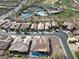 Aerial view of 2023 N Bridlewood Way featuring a pool, clubhouse, and golf course at 42023 N Bridlewood Way, Anthem, AZ 85086