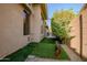 Artificial turf area in the side yard; designed for pets and low maintenance at 42023 N Bridlewood Way, Anthem, AZ 85086