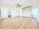 Large main bedroom features carpet floors and ample closet space for easy storage at 733 E Megan Dr, San Tan Valley, AZ 85140