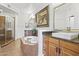 Spacious bathroom with soaking tub, glass shower, and double vanities, and stylish decor at 7601 E Indian Bend Rd # 3030, Scottsdale, AZ 85250