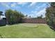 Backyard with putting green and privacy fence at 8732 E Sandalwood Dr, Scottsdale, AZ 85250